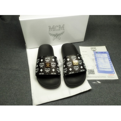 Replica MCM Slippers For Women #970614, $39.00 USD, [ITEM#970614], Replica MCM Slippers outlet from China