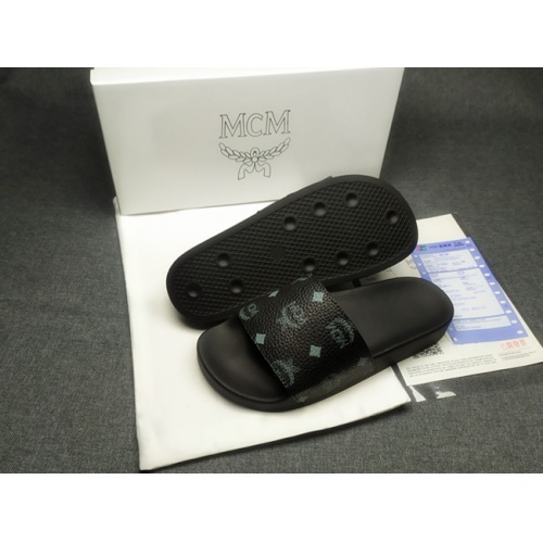 Replica MCM Slippers For Women #970620 $39.00 USD for Wholesale