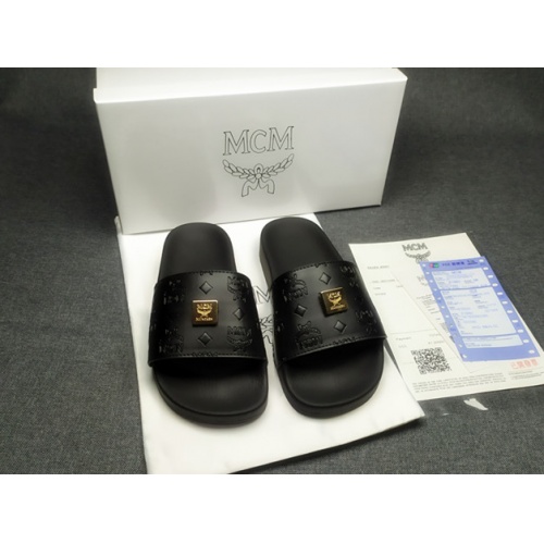 Replica MCM Slippers For Women #970637, $39.00 USD, [ITEM#970637], Replica MCM Slippers outlet from China