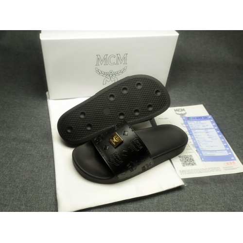 Replica MCM Slippers For Women #970637 $39.00 USD for Wholesale