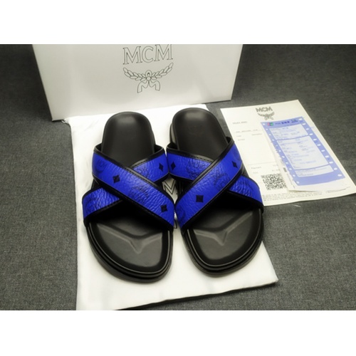 Replica MCM Slippers For Men #970646, $42.00 USD, [ITEM#970646], Replica MCM Slippers outlet from China