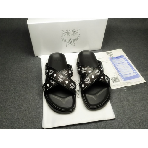 Replica MCM Slippers For Men #970650, $42.00 USD, [ITEM#970650], Replica MCM Slippers outlet from China