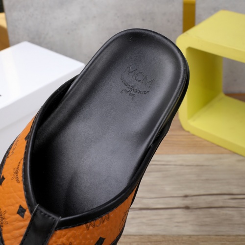 Replica MCM Slippers For Men #970663 $42.00 USD for Wholesale