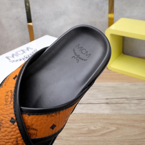 Replica MCM Slippers For Men #970664 $42.00 USD for Wholesale