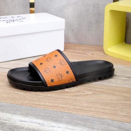 Replica MCM Slippers For Men #970666 $42.00 USD for Wholesale