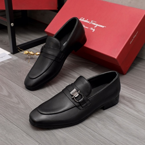 Replica Salvatore Ferragamo Leather Shoes For Men #971511, $80.00 USD, [ITEM#971511], Replica Salvatore Ferragamo Leather Shoes outlet from China