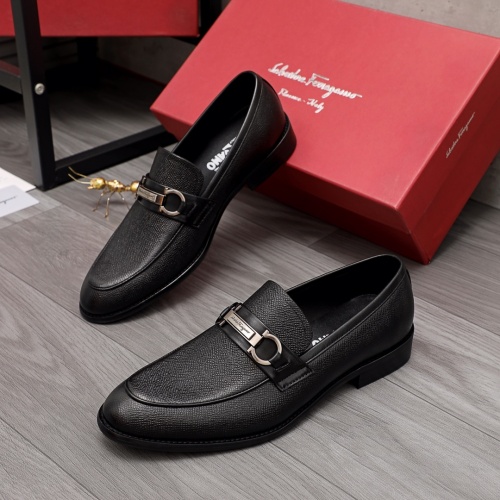 Replica Salvatore Ferragamo Leather Shoes For Men #971517, $76.00 USD, [ITEM#971517], Replica Salvatore Ferragamo Leather Shoes outlet from China