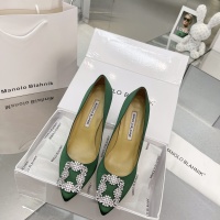 $85.00 USD Manolo Blahnik High-Heeled Shoes For Women #969766