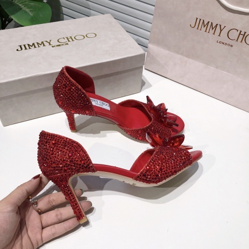 Replica Jimmy Choo Sandals For Women #973108 $76.00 USD for Wholesale
