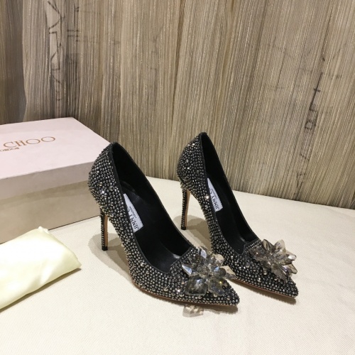 Replica Jimmy Choo High-Heeled Shoes For Women #973119, $85.00 USD, [ITEM#973119], Replica Jimmy Choo High-Heeled Shoes outlet from China