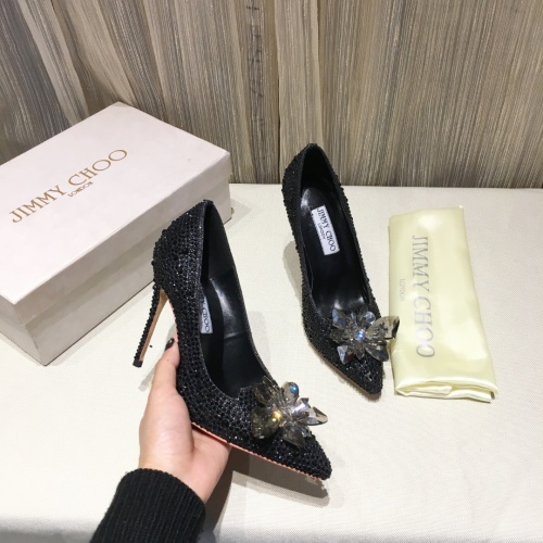 Replica Jimmy Choo High-Heeled Shoes For Women #973120, $85.00 USD, [ITEM#973120], Replica Jimmy Choo High-Heeled Shoes outlet from China