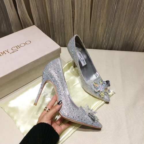 Replica Jimmy Choo High-Heeled Shoes For Women #973125, $85.00 USD, [ITEM#973125], Replica Jimmy Choo High-Heeled Shoes outlet from China