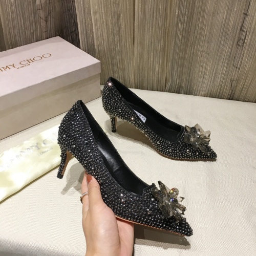 Replica Jimmy Choo High-Heeled Shoes For Women #973132, $85.00 USD, [ITEM#973132], Replica Jimmy Choo High-Heeled Shoes outlet from China