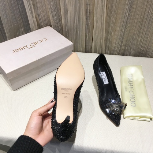 Replica Jimmy Choo High-Heeled Shoes For Women #973133 $85.00 USD for Wholesale