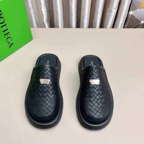 Replica Bottega Veneta BV Slippers For Men #973866 $76.00 USD for Wholesale