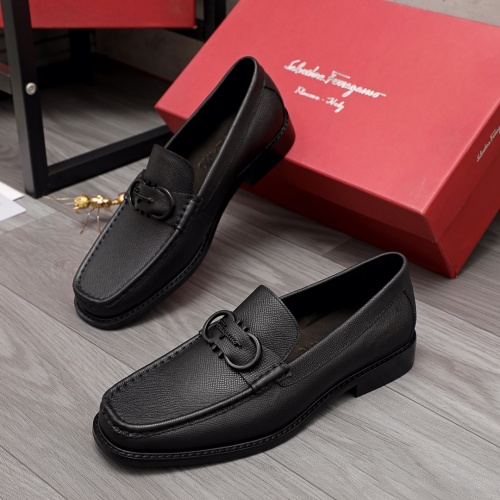 Replica Salvatore Ferragamo Leather Shoes For Men #974833, $88.00 USD, [ITEM#974833], Replica Salvatore Ferragamo Leather Shoes outlet from China