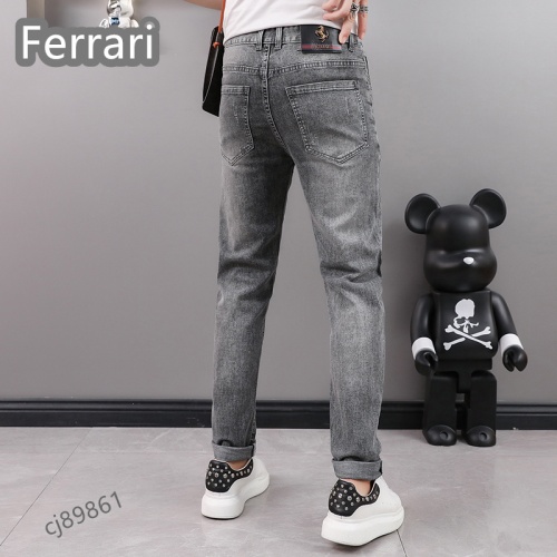 Replica Ferrari Jeans For Men #975901 $48.00 USD for Wholesale