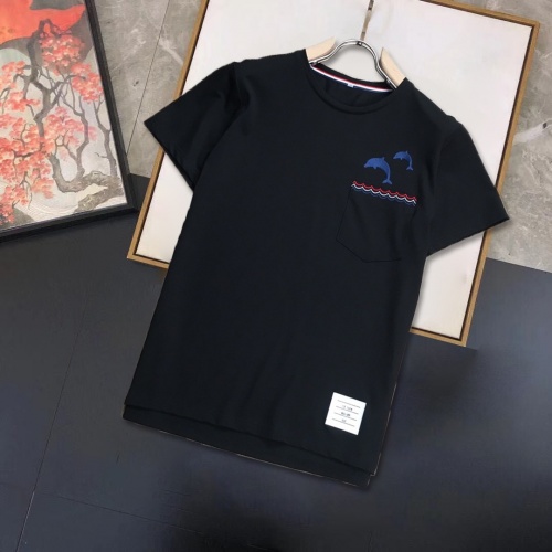 Replica Thom Browne TB T-Shirts Short Sleeved For Men #975999, $36.00 USD, [ITEM#975999], Replica Thom Browne TB T-Shirts outlet from China