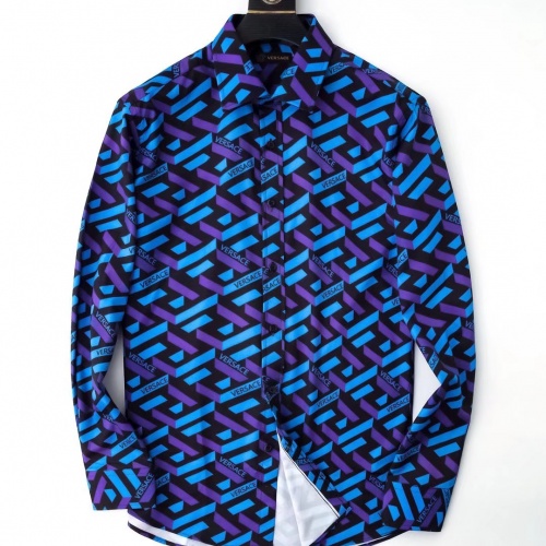 Replica Versace Shirts Long Sleeved For Men #976157, $38.00 USD, [ITEM#976157], Replica Versace Shirts outlet from China