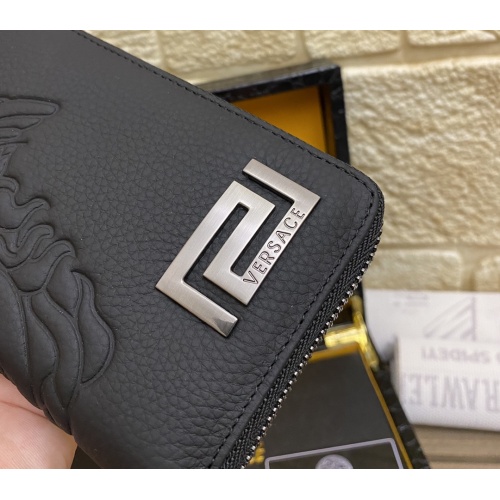 Replica Versace AAA Man Wallets #977219 $45.00 USD for Wholesale