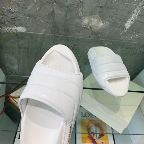 Replica Balmain Slippers For Women #977452 $85.00 USD for Wholesale