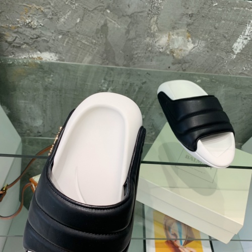 Replica Balmain Slippers For Women #977457 $85.00 USD for Wholesale