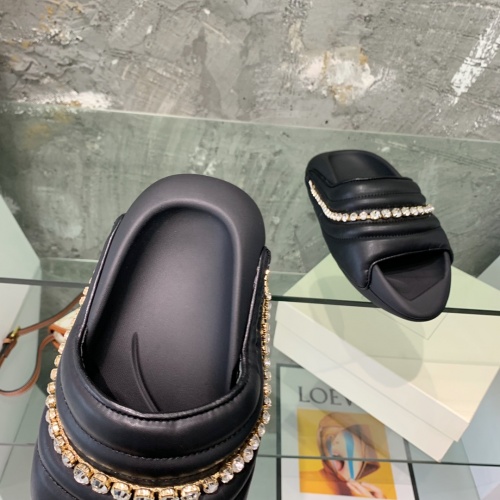 Replica Balmain Slippers For Women #977459 $92.00 USD for Wholesale