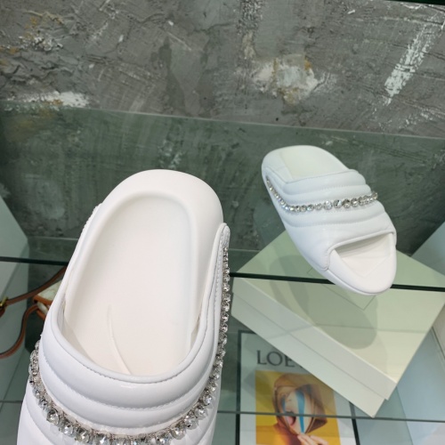 Replica Balmain Slippers For Women #977460 $92.00 USD for Wholesale