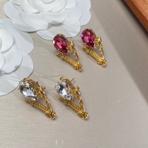 Replica Versace Earrings For Women #977673 $29.00 USD for Wholesale