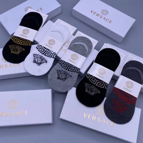 Replica Versace Socks #978582 $29.00 USD for Wholesale