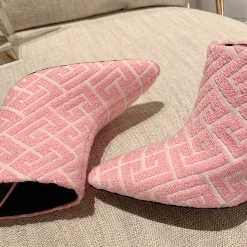 Replica Balmain Slippers For Women #978777 $122.00 USD for Wholesale