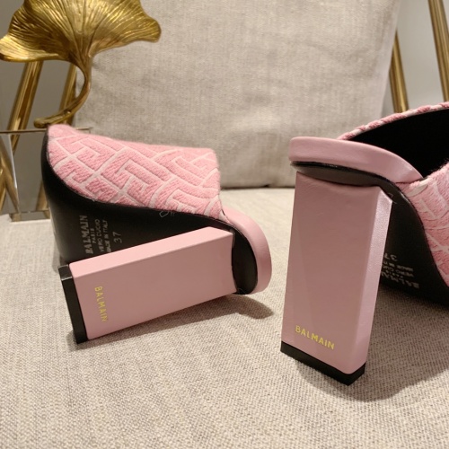 Replica Balmain Slippers For Women #978777 $122.00 USD for Wholesale