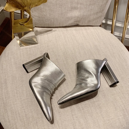 Replica Balmain Slippers For Women #978780 $122.00 USD for Wholesale