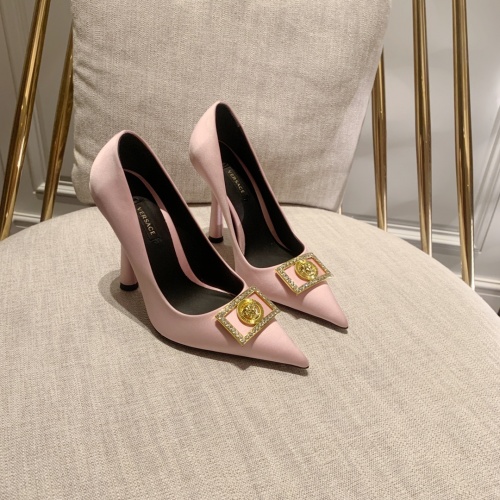 Replica Versace High-Heeled Shoes For Women #978796, $118.00 USD, [ITEM#978796], Replica Versace High-Heeled Shoes outlet from China