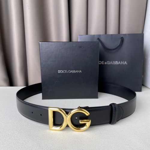 Replica Dolce & Gabbana D&G AAA Quality Belts For Unisex #979911 $56.00 USD for Wholesale