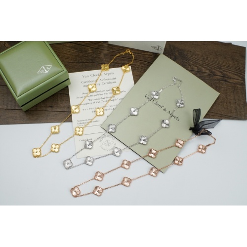Replica Van Cleef & Arpels Necklaces For Women #980147 $48.00 USD for Wholesale