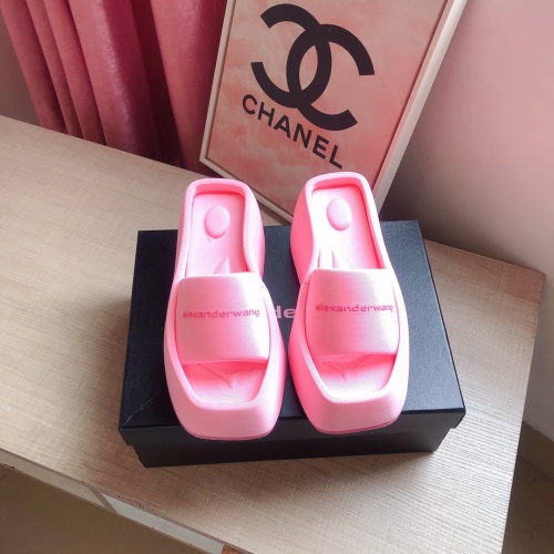 Replica Alexander Wang Slippers For Women #980669 $102.00 USD for Wholesale