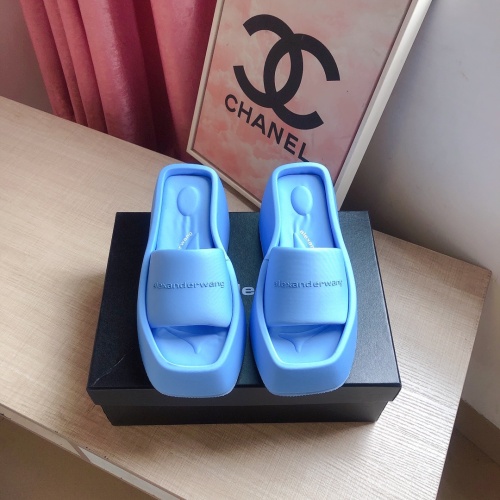 Replica Alexander Wang Slippers For Women #980670 $102.00 USD for Wholesale