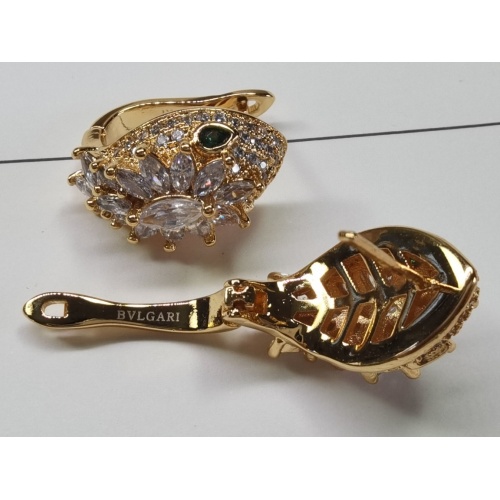 Replica Bvlgari Earrings For Women #980854 $40.00 USD for Wholesale