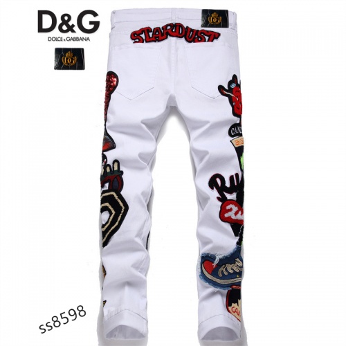 Replica Dolce & Gabbana D&G Jeans For Men #981073 $48.00 USD for Wholesale