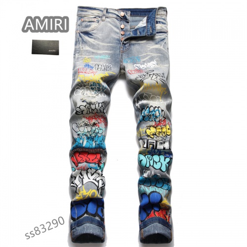 Replica Amiri Jeans For Men #981089, $48.00 USD, [ITEM#981089], Replica Amiri Jeans outlet from China