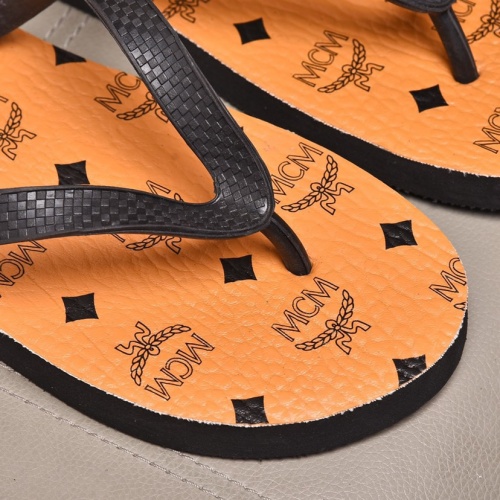 Replica MCM Slippers For Men #982222 $40.00 USD for Wholesale