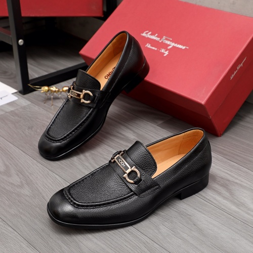 Replica Salvatore Ferragamo Leather Shoes For Men #983897, $85.00 USD, [ITEM#983897], Replica Salvatore Ferragamo Leather Shoes outlet from China