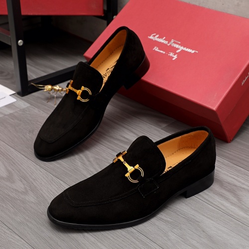 Replica Salvatore Ferragamo Leather Shoes For Men #983919, $96.00 USD, [ITEM#983919], Replica Salvatore Ferragamo Leather Shoes outlet from China