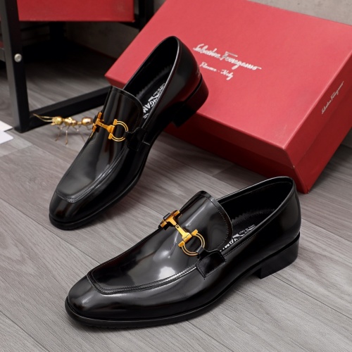 Replica Salvatore Ferragamo Leather Shoes For Men #983927, $96.00 USD, [ITEM#983927], Replica Salvatore Ferragamo Leather Shoes outlet from China