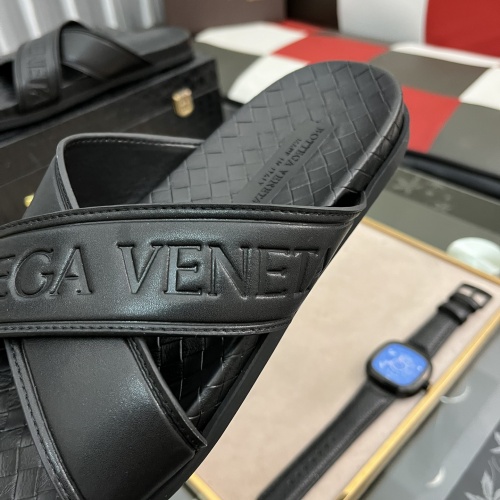 Replica Bottega Veneta BV Slippers For Men #984163 $52.00 USD for Wholesale