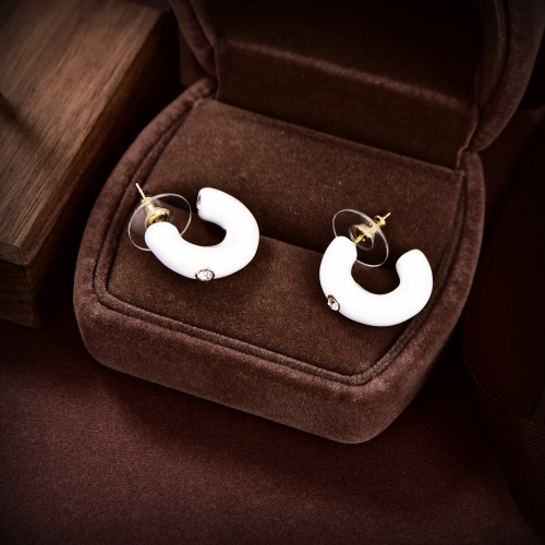 Replica Burberry Earrings For Women #985225 $27.00 USD for Wholesale