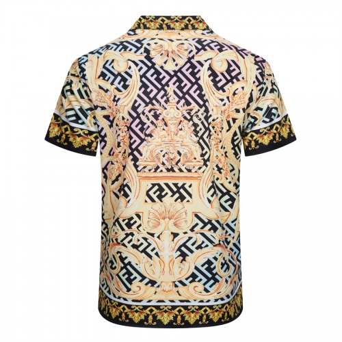 Replica Versace Shirts Short Sleeved For Men #985606 $36.00 USD for Wholesale