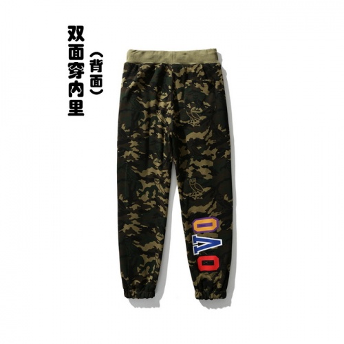 Replica Bape Pants For Men #986173 $48.00 USD for Wholesale
