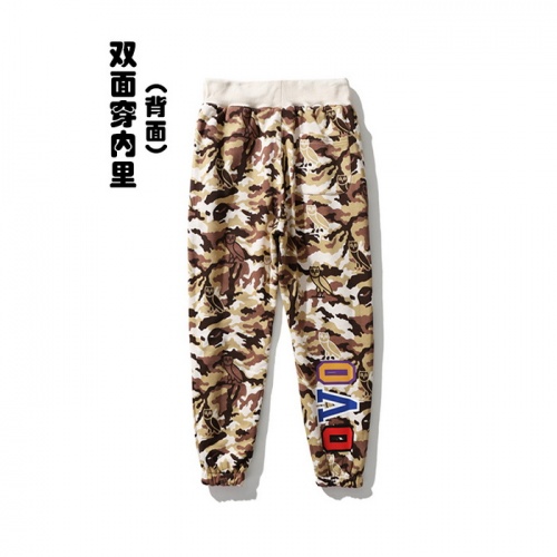 Replica Bape Pants For Men #986174 $48.00 USD for Wholesale
